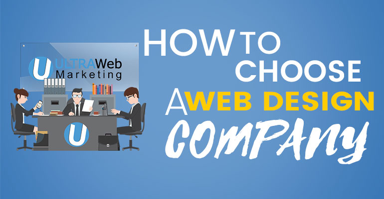 how to choose a web design company