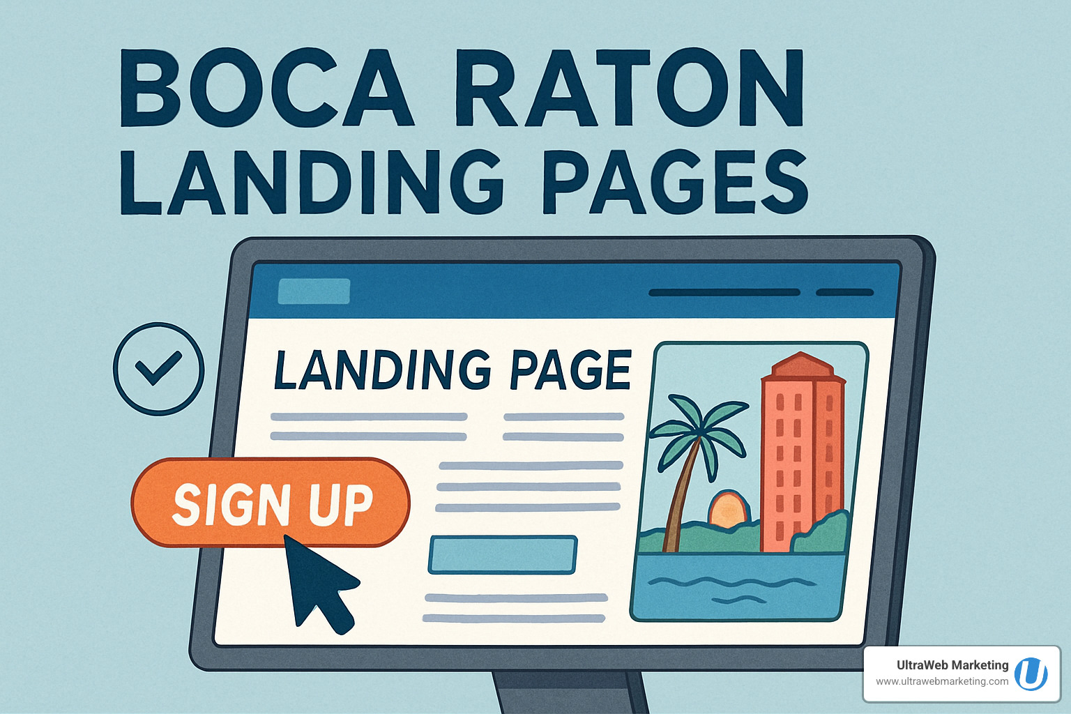 boca raton landing pages