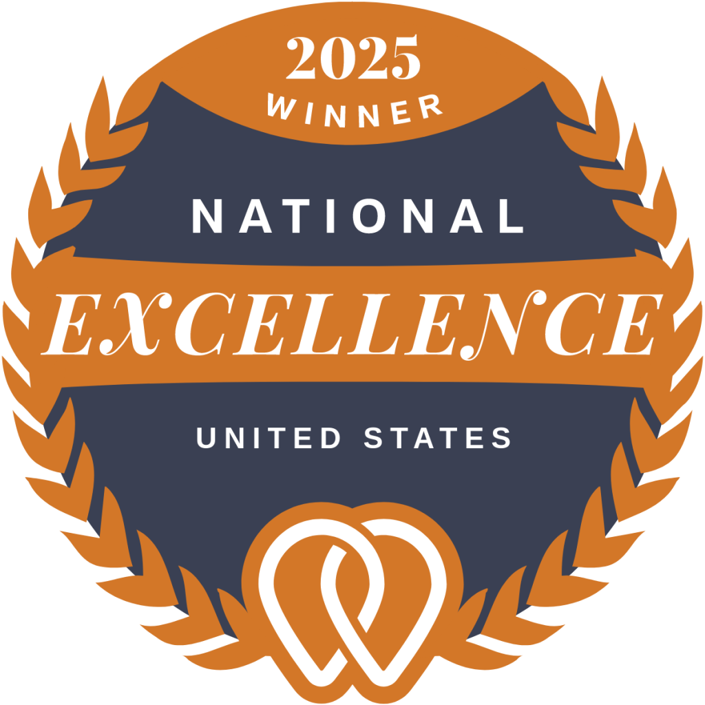 UpCity National Excellence 2025 Award - Digital Marketing & Web Design Agency - UltraWeb Marketing