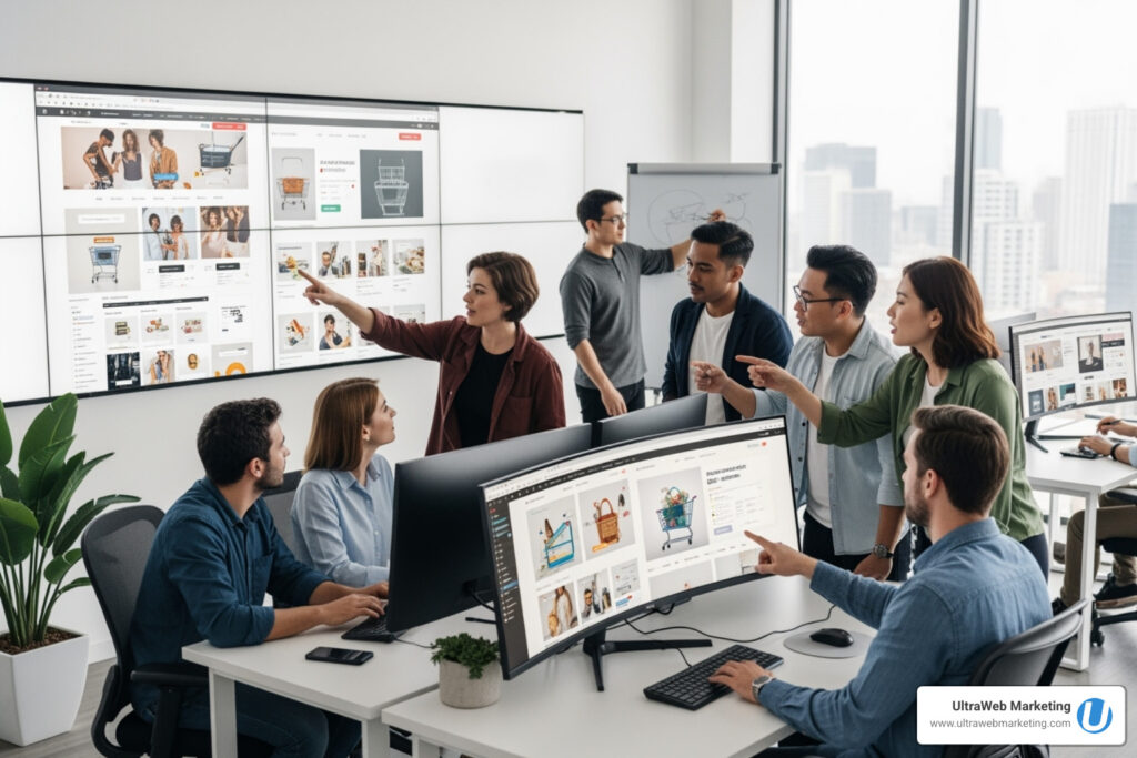 ecommerce website development agency near me