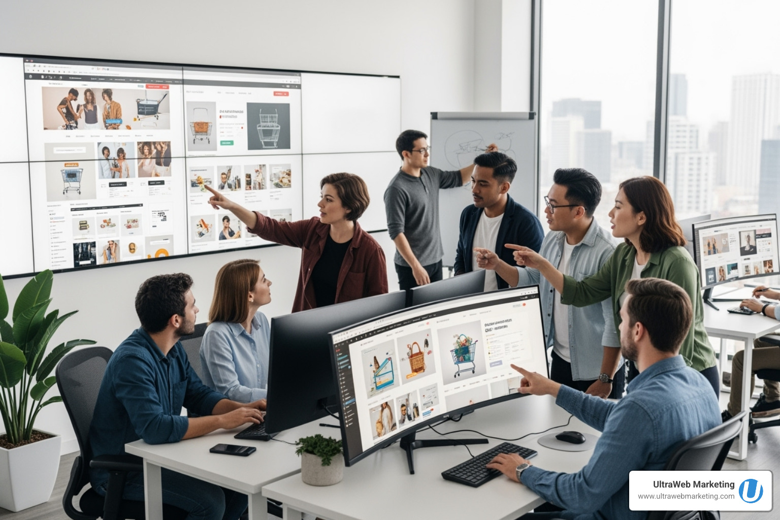 ecommerce website development agency near me