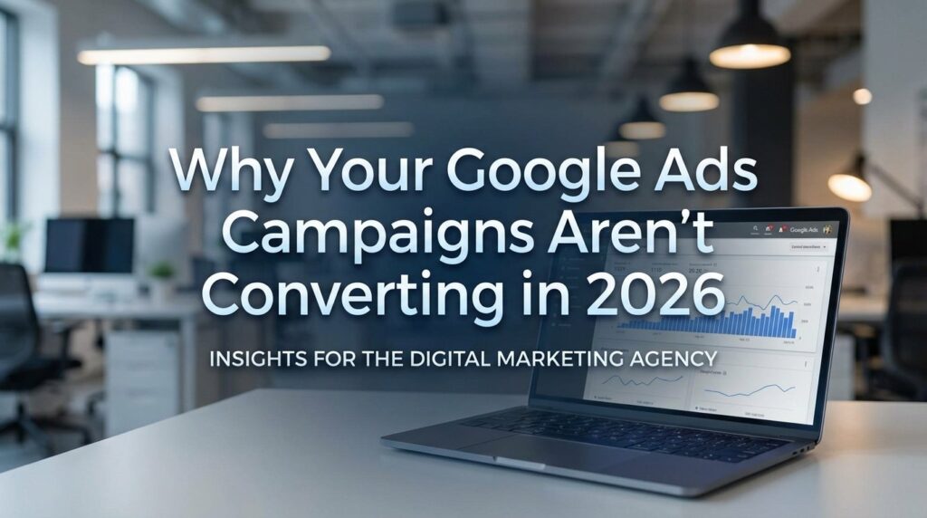 Why Your Google Ads Campaigns Aren't Converting in 2026