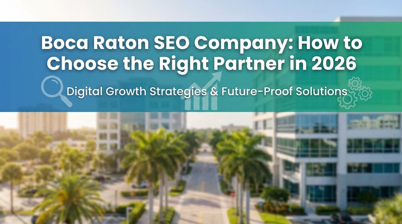 Boca Raton SEO Company: How to Choose the Right Partner in 2026