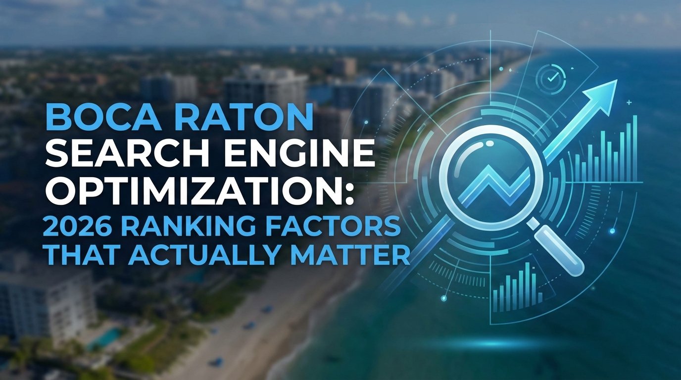 Boca Raton Search Engine Optimization: 2026 Ranking Factors That Actually Matter